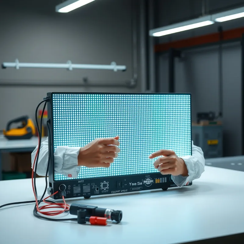 บริการซ่อมจอ LED module